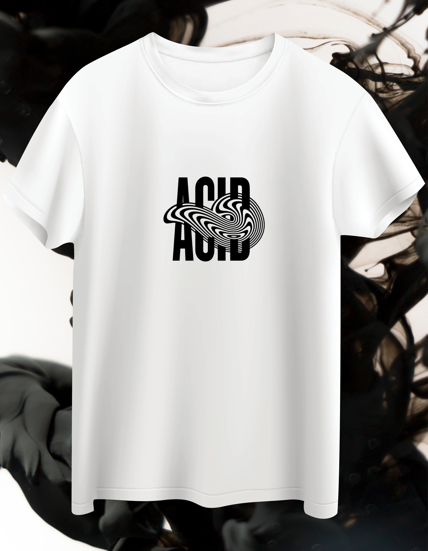 Premium White "Acid" Design Tee