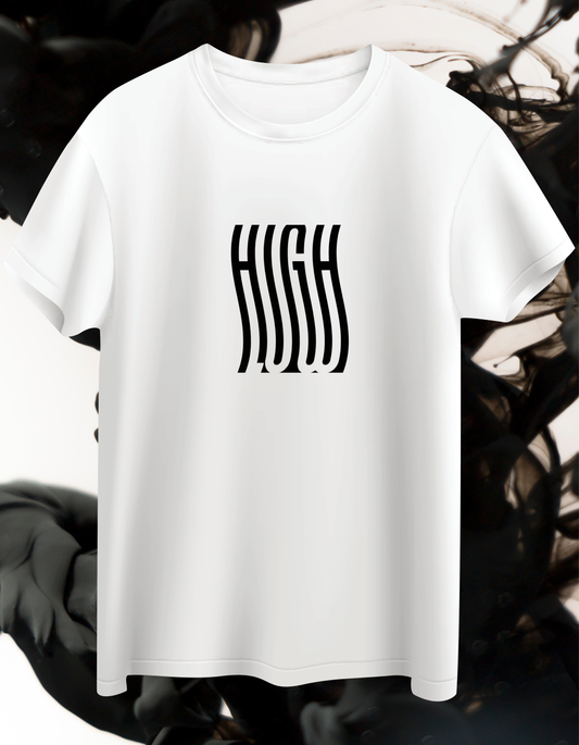 High & Low Design Tee