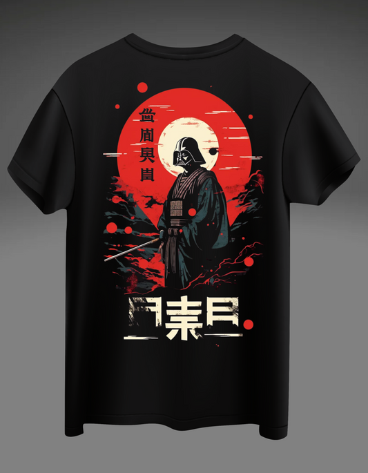 Premium Black "Darth Vader samurai" Design Tee